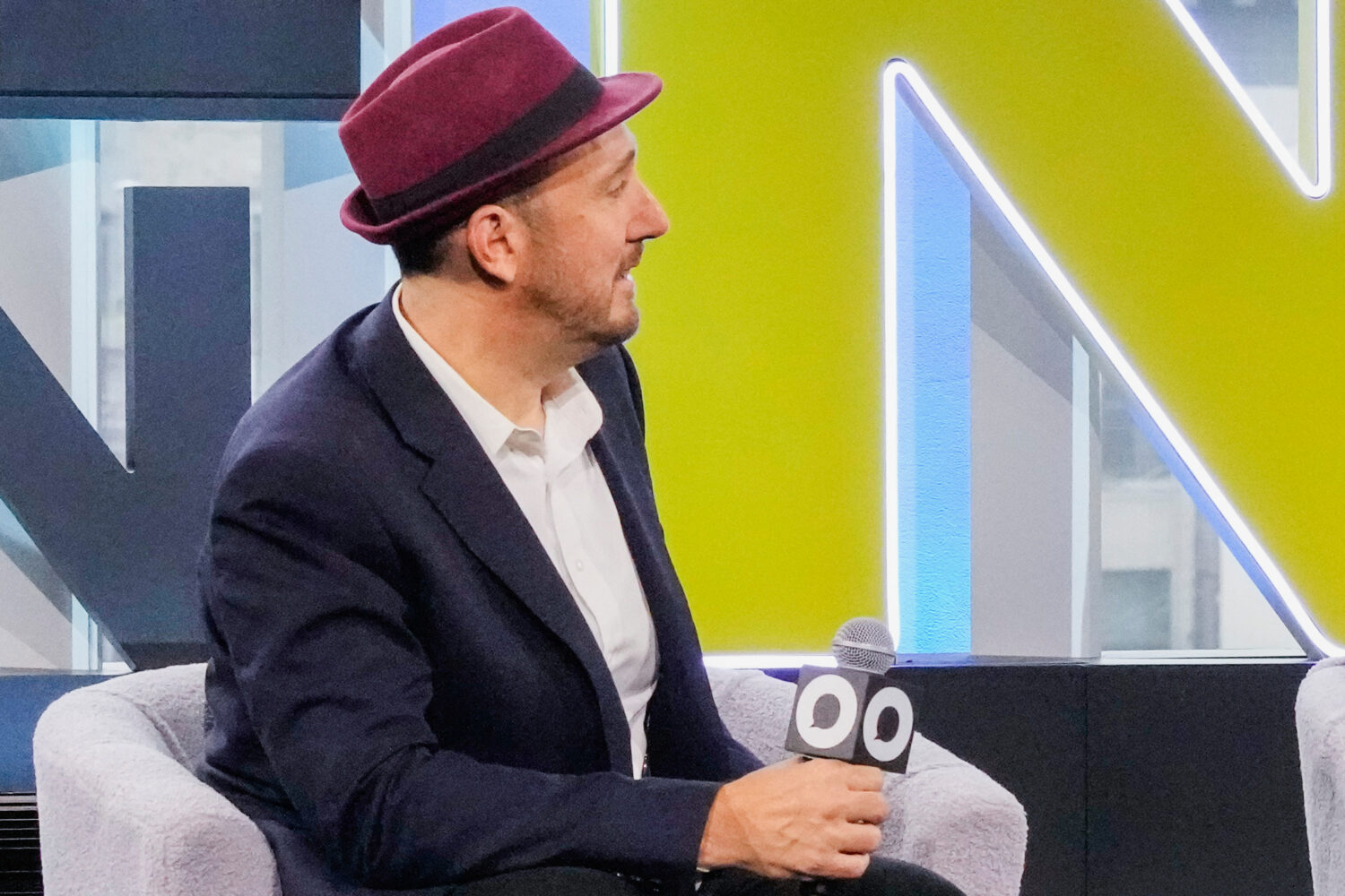 FILE - Forbes Chief Content Officer Randall Lane moderates a discussion during the Global Citizen N...