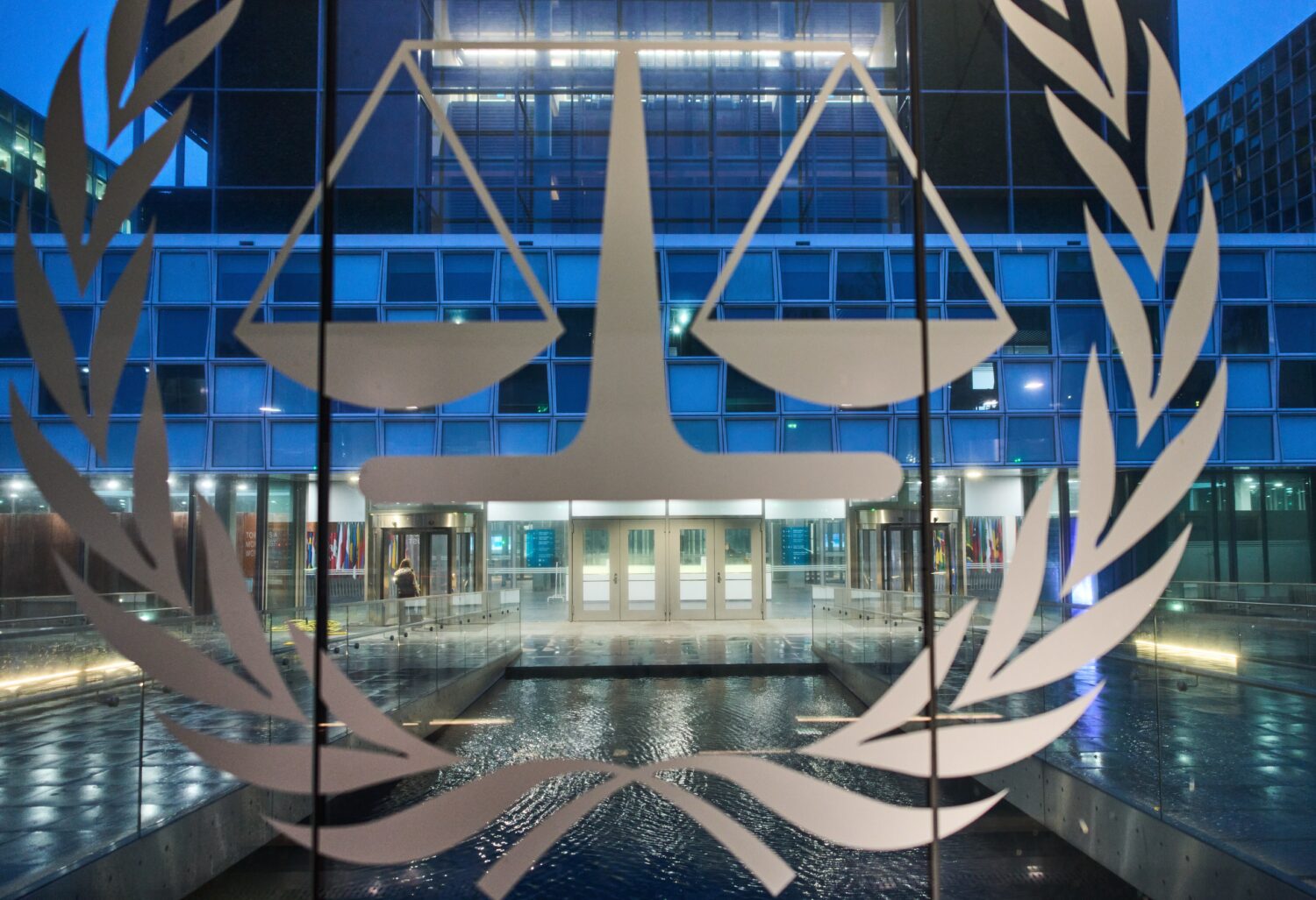 FILE - The International Criminal Court (ICC) is seen on Dec. 9, 2025, in The Hague, Netherlands. (...