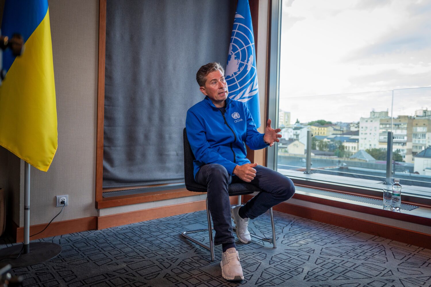 Tom Fletcher, United Nations Under-Secretary-General for Humanitarian Affairs and Emergency Relief ...