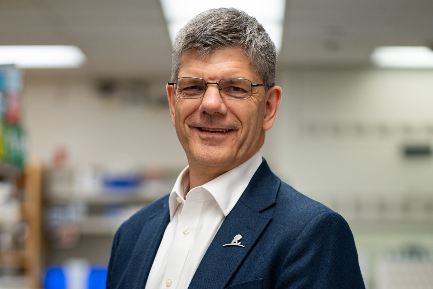 St. Jude Children's Medical Research Center CEO Dr. Charles Roberts stands for a portrait in the Ro...