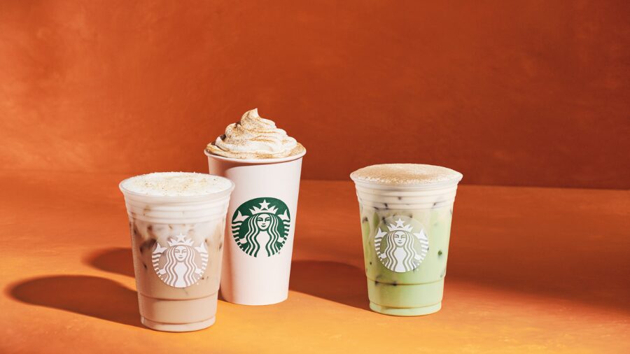 Starbucks' fall menu...