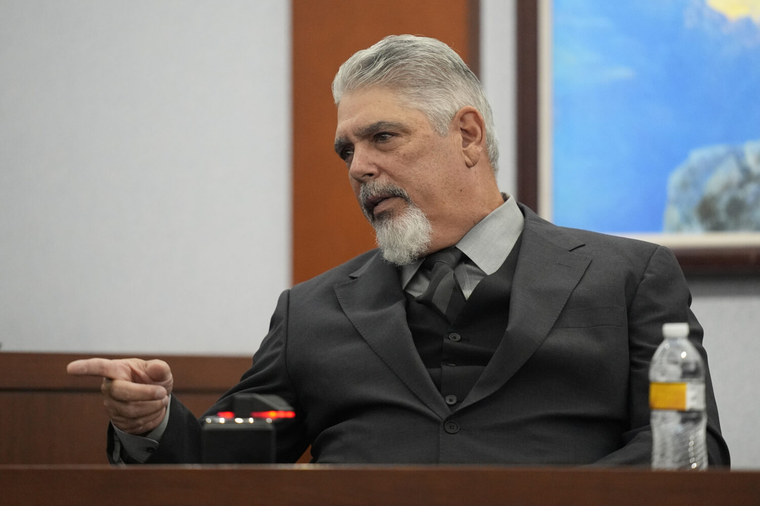 Robert Ladd, a former Compton, Calif., police officer who was part of the department's gang unit, t...