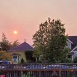 Spokane wildfire smoke photos