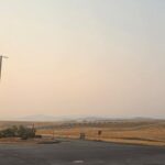 Spokane wildfire smoke photos