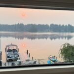Spokane wildfire smoke photos