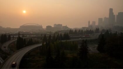 wa smoke heat wildfire spokane...