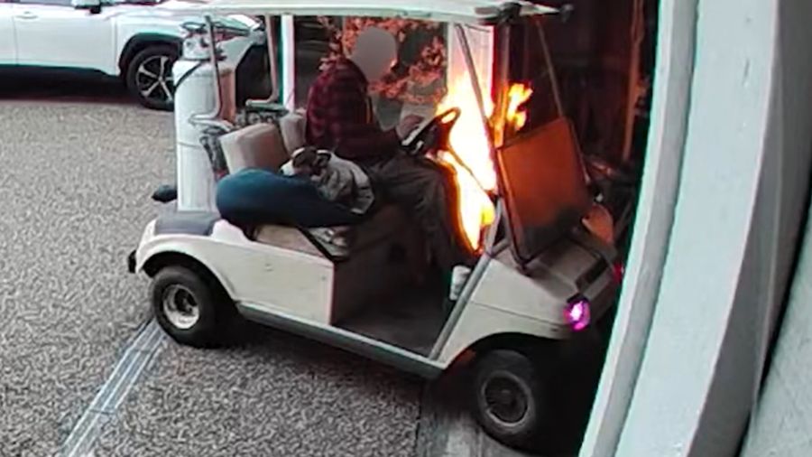 port orchard arson golf cart...
