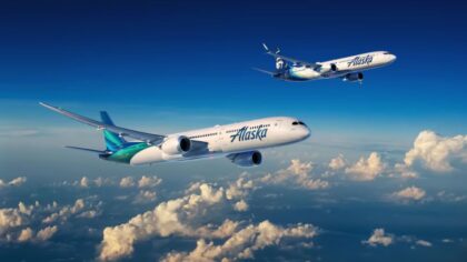 Alaska Airlines seattle paris...