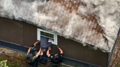 Man fires 20-30 rounds inside Monroe home, sets it on fire during mental health crisis
