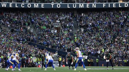 Lumen Field NFL best stadium ranking...