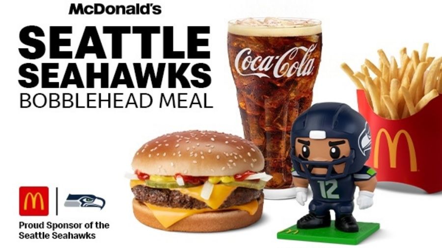 Seahawks mcdonald's meal