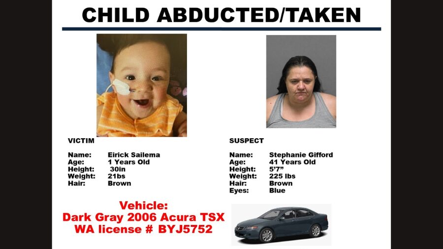 amber alert 1-year-old...