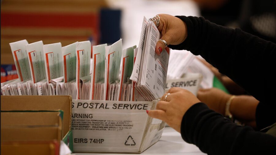 mail-in voting...