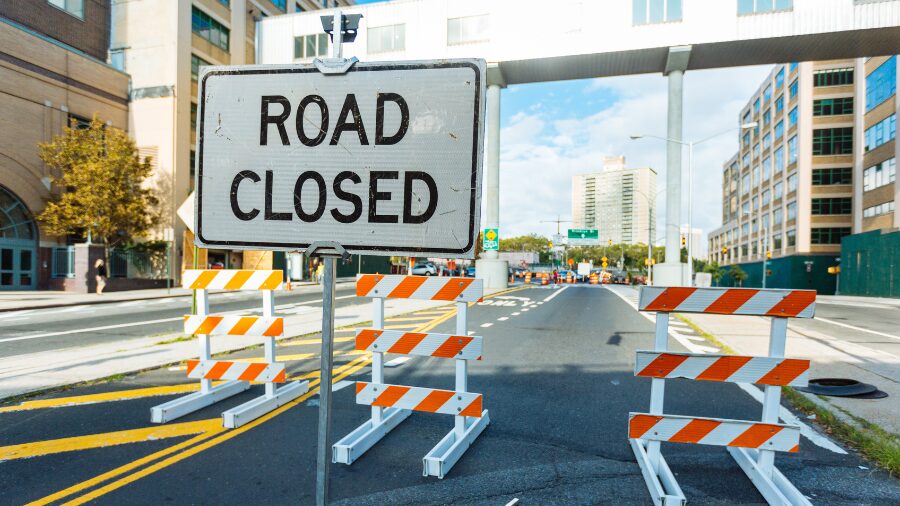road closures (1)...