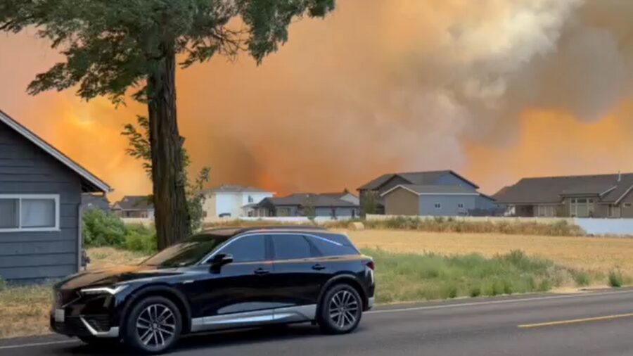 _spokane wildfires...
