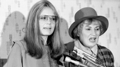 gloria steinem...