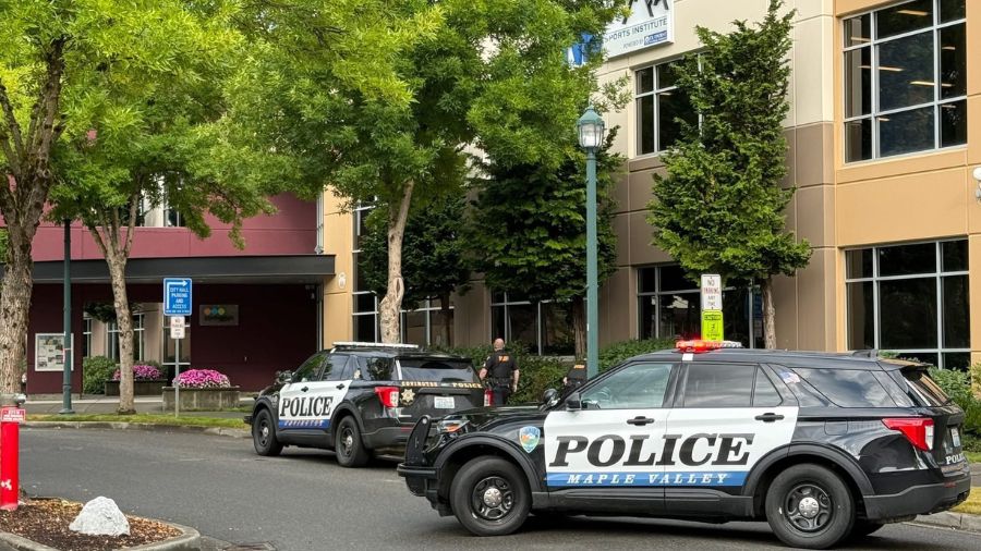 Covington city hall bomb threat...