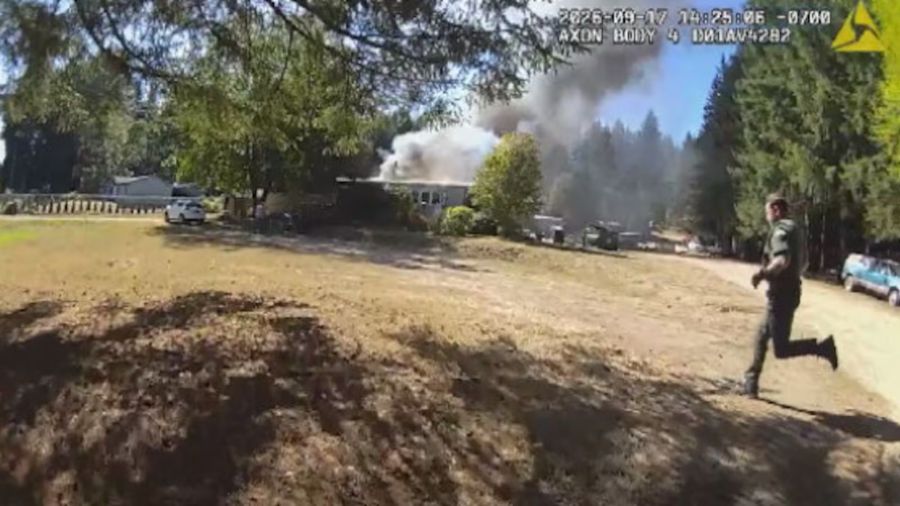 port orchard burning home...