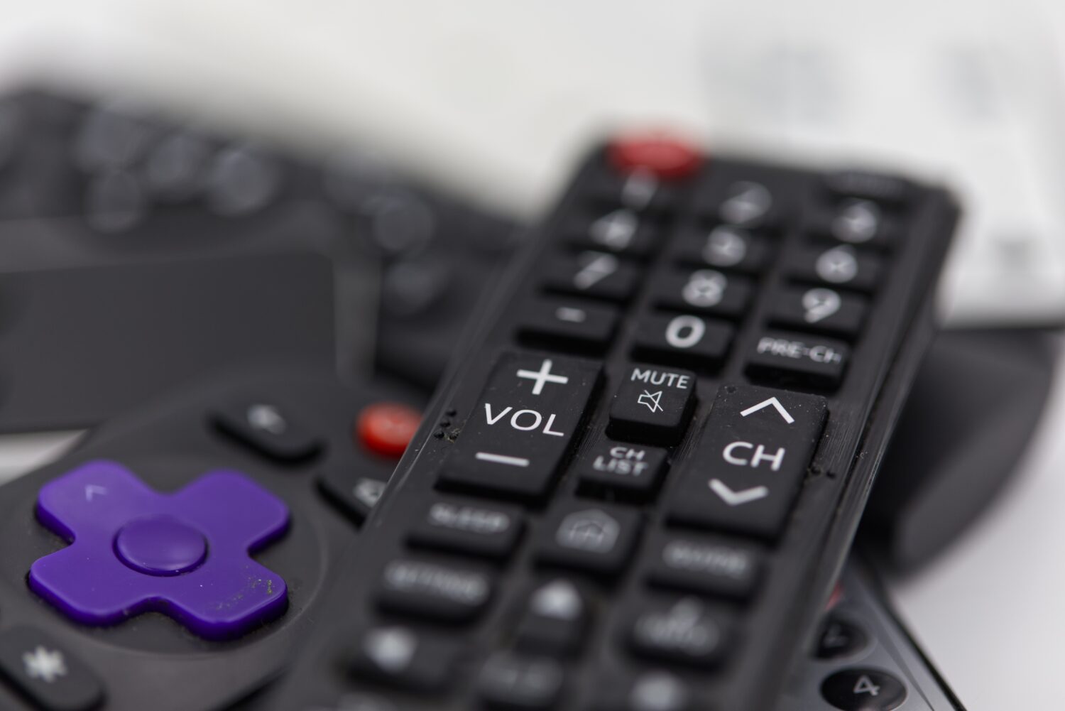 Assorted remote controls are displayed in Phoenix, April 13, 2026. (AP Photo/Dario Lopez-Mills)Cred...