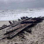Maritime experts travel to Nantucket to investigate shipwreck remains exposed by nor’easter