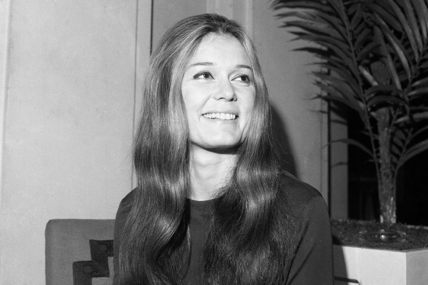 FILE - Feminist Gloria Steinem appears in New York on Feb. 17, 1970. (AP Photo/Anthony Camerano, Fi...