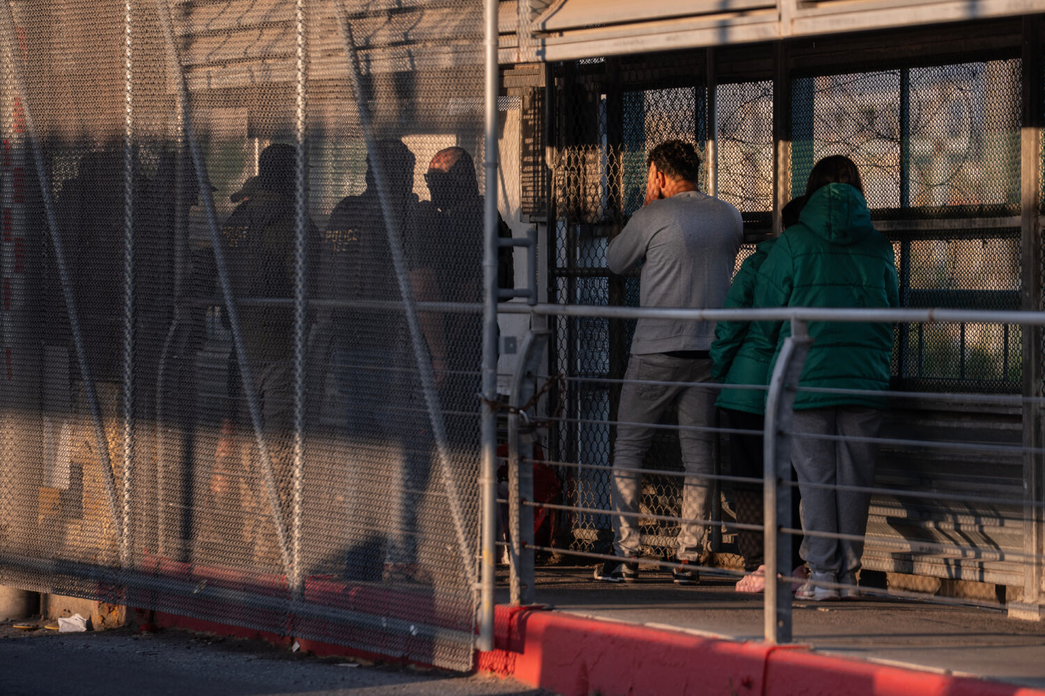 FILE - A group of undocumented migrants is deported by U.S. Immigration and Customs Enforcement age...