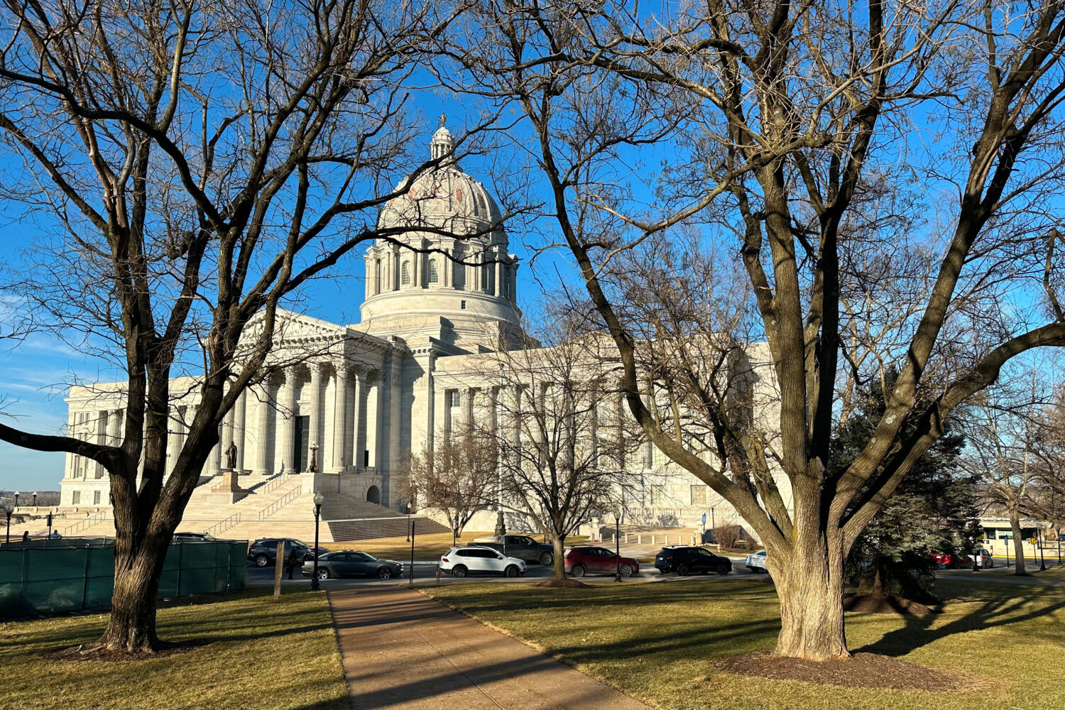 FILE - The Missouri Capitol is seen Feb. 9, 2026, in Jefferson City, Mo. (AP Photo/David A. Lieb, F...