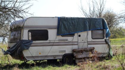 RV encampment...