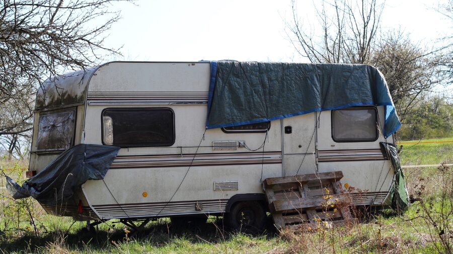 RV encampment...