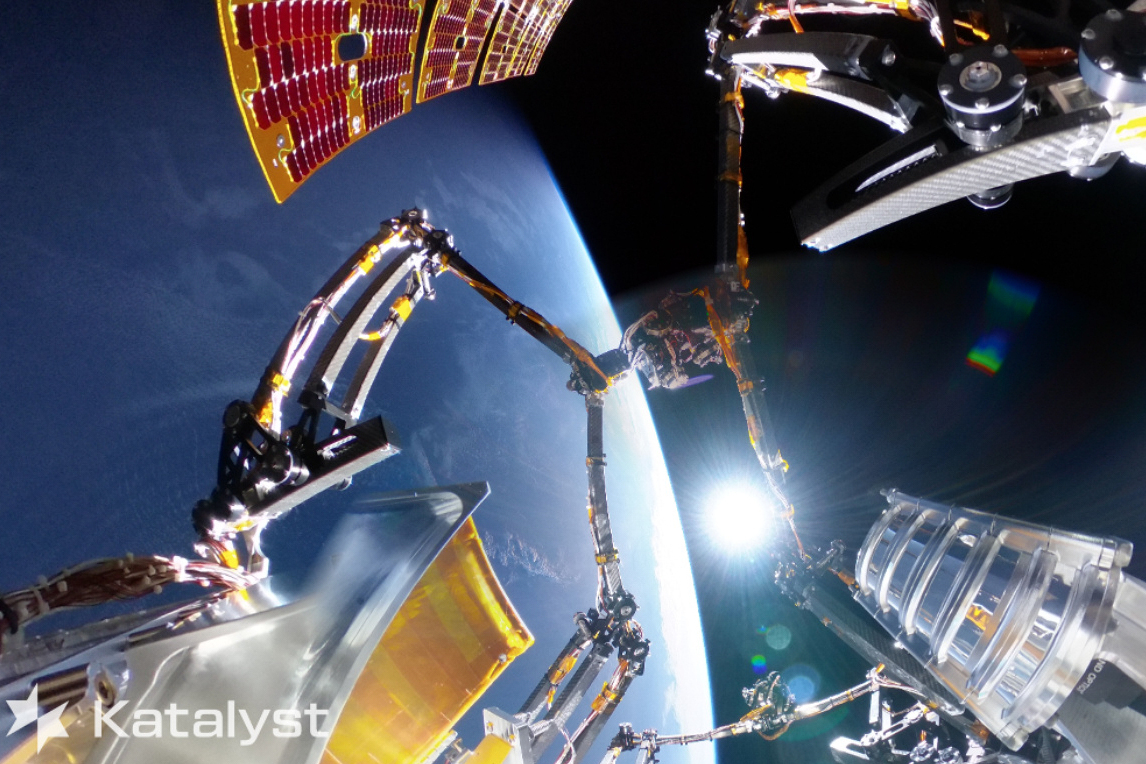 This undated image released by Katalyst Space Technologies on Friday, Sept. 25, 2026 shows Link, a ...