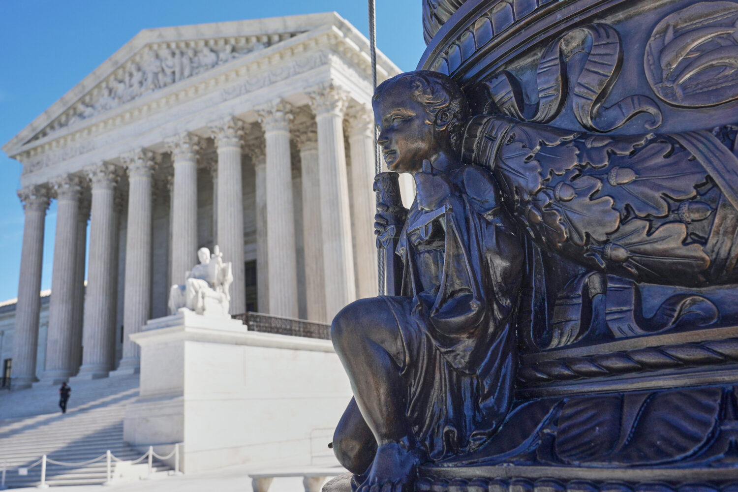 The U.S. Supreme Court is seen Friday, Sept. 25, 2026, in Washington. (AP Photo/Mariam Zuhaib)Credi...