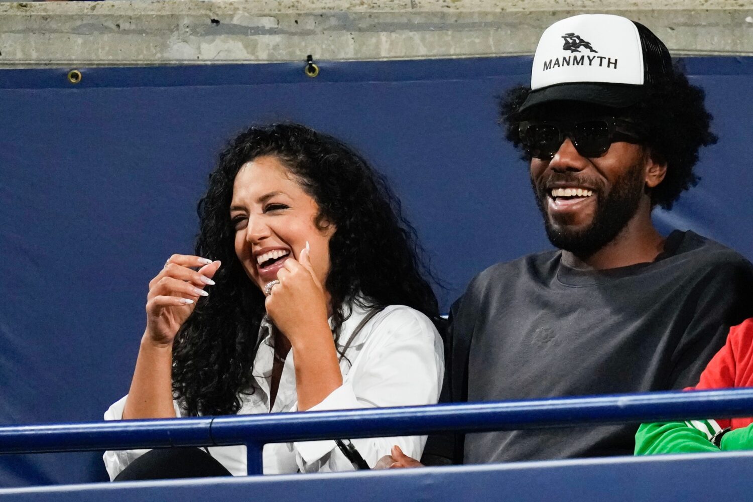 Kawhi Leonard attends National Bank Open tennis tournament as Japan's Naomi Osaka takes on Kazakhst...