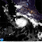 Polo, a tropical storm in the Pacific Ocean, is expected to become a major hurricane this week