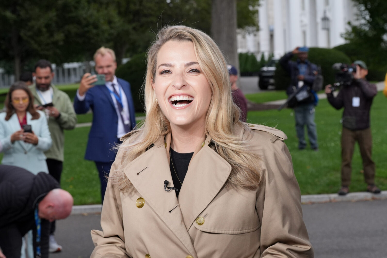 CNN Senior Reporter Betsy Klein reports from the White House, Thursday, Sept. 24, 2026, in Washingt...