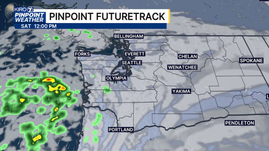 weekend weather rain seattle...