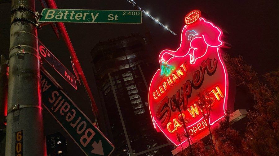 seattle elephant car wash...