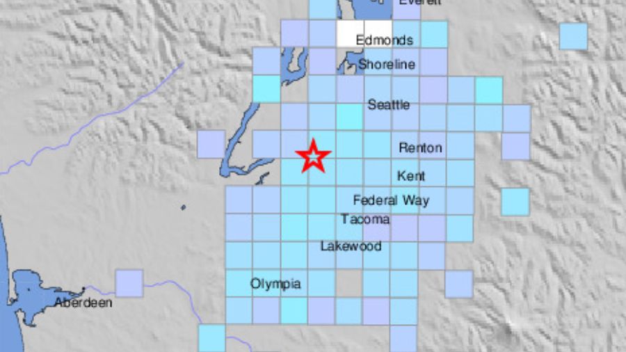 seattle earthquake port orchard...