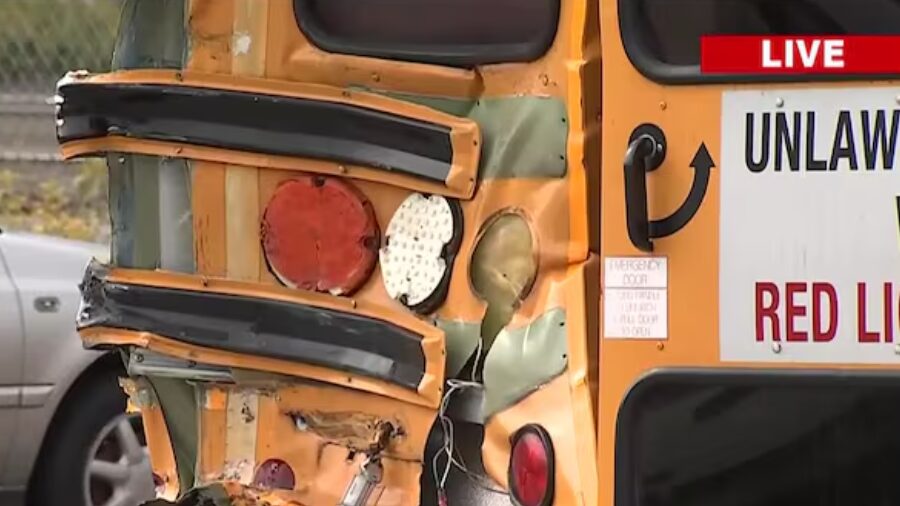 bus crash light rail...