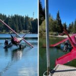 Floatplane makes emergency landing on lake near Marysville