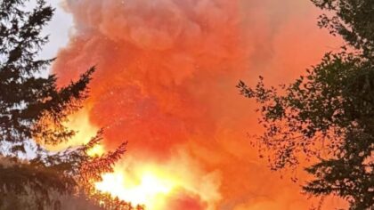 wildfires...