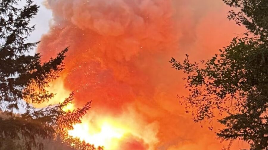 wildfires...
