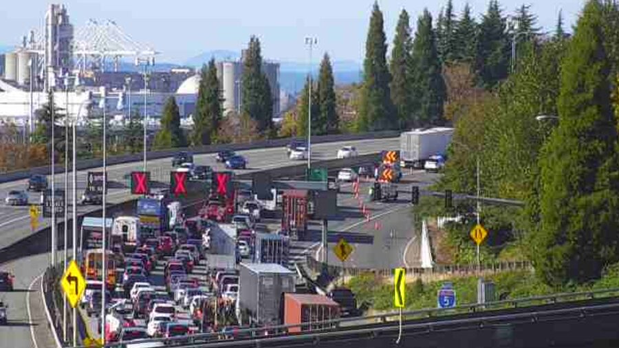 2 - northbound I-5...