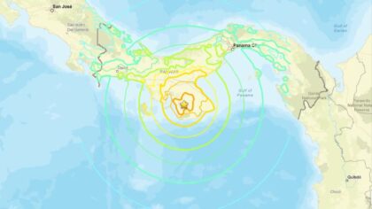 earthquake panama...