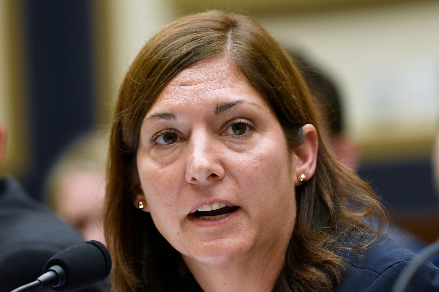 FILE - Deputy Assistant Director for Counterterrorism at the FBI Nikki Floris, testifies before the...
