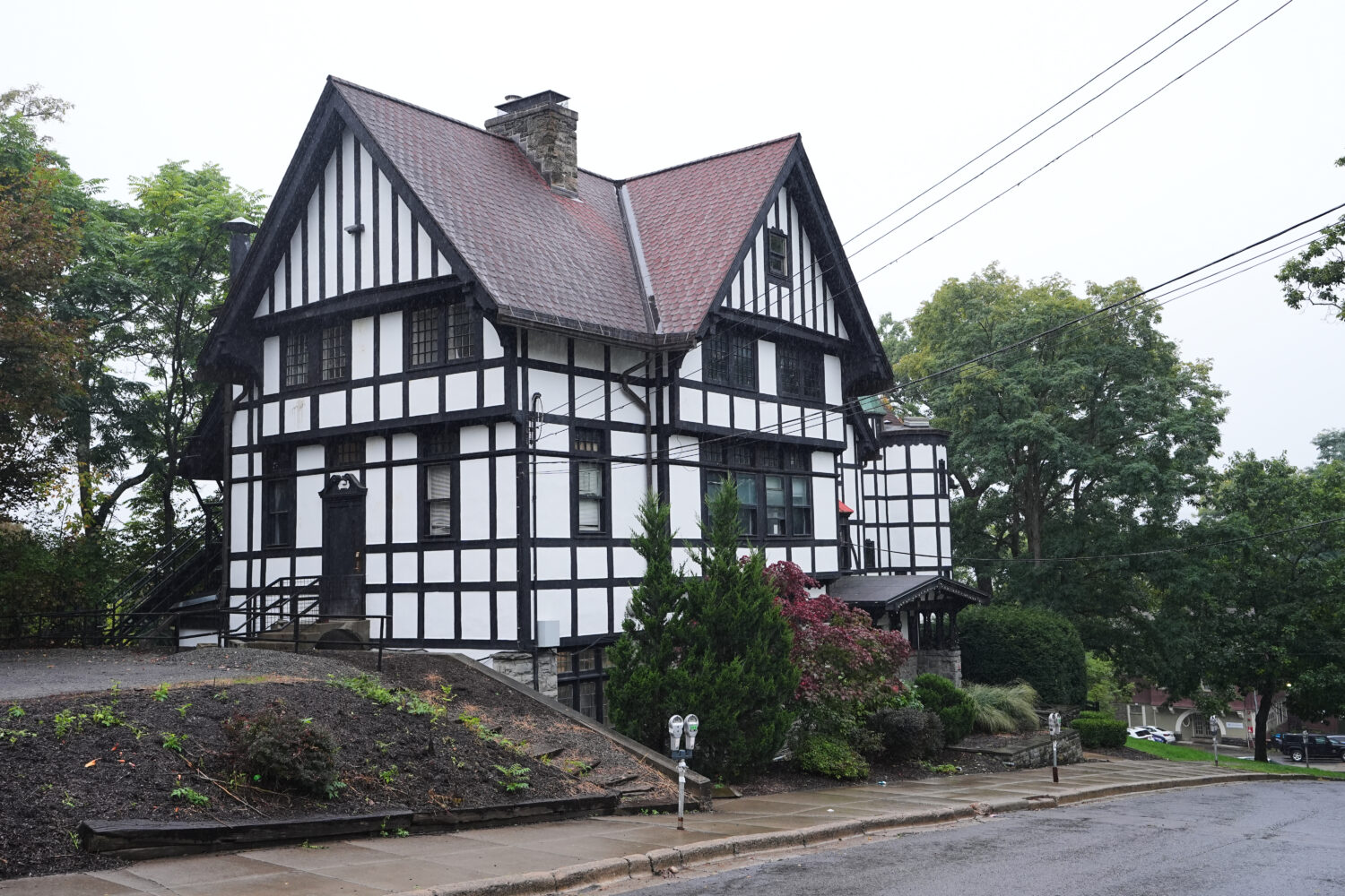 Shown is the the Chi Phi fraternity house at Cornell University in Ithaca, N.Y., Thursday, Oct. 1, ...
