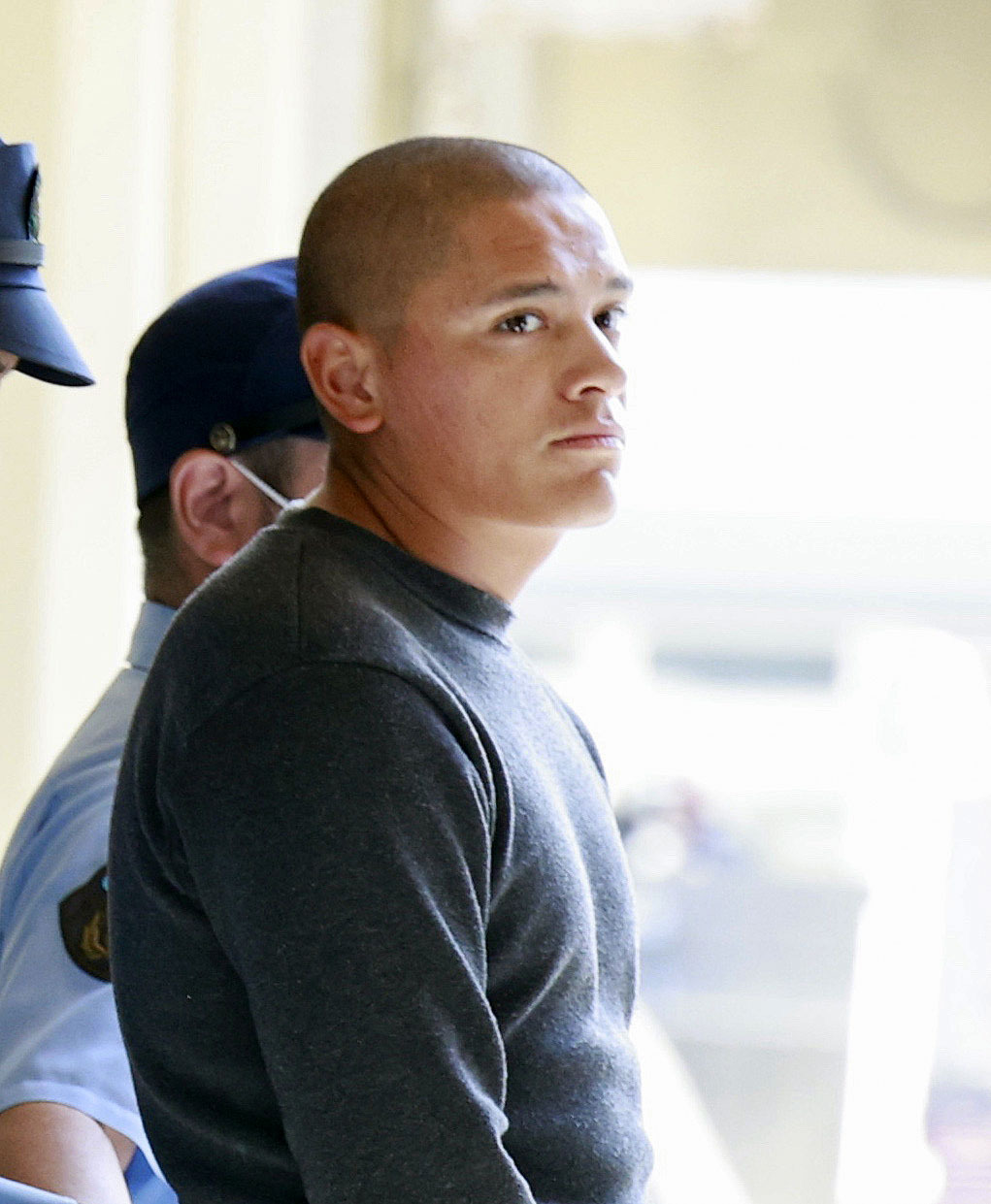 Devin Jacob Ballard, a U.S. Marine who has been in custody in an alleged robbery and murder of a wo...