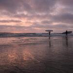 A pulse of warm water hitting the Pacific coast could mean erosion and flooding