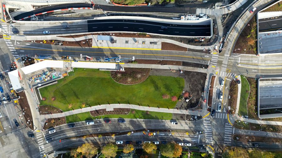 montlake pedestrian bridge sr 520...