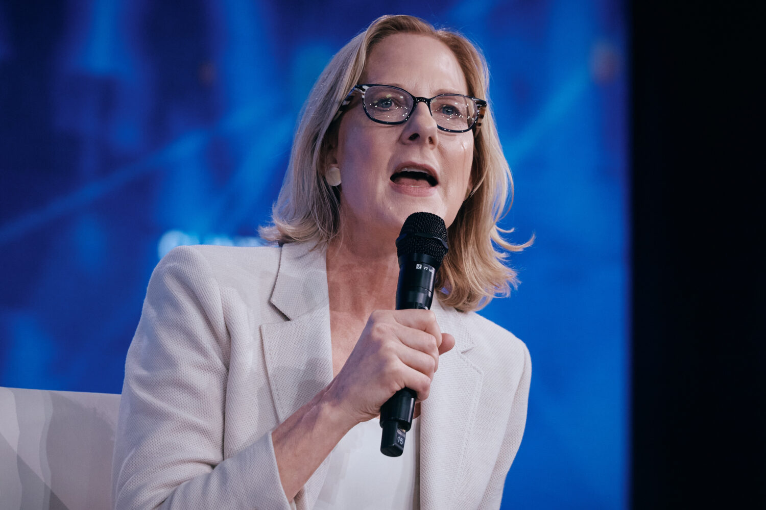 Heather Gerken, President of Ford Foundation, speaks during the Clinton Global Initiative, Tuesday,...