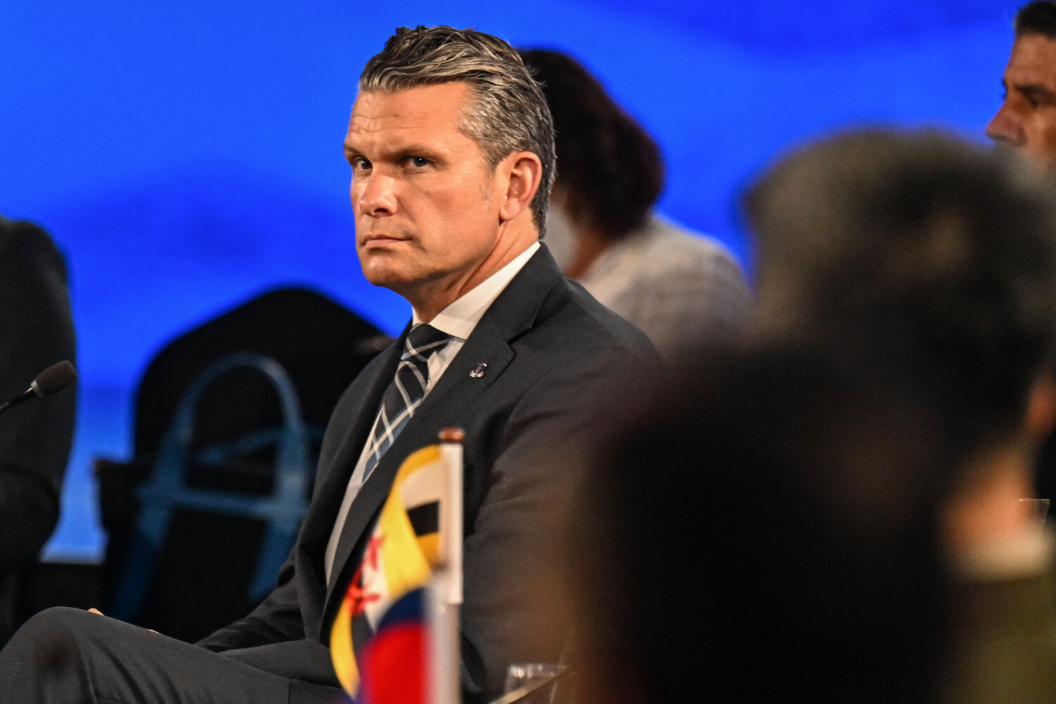 U.S. Defense Secretary Pete Hegseth attends the Association of Southeast Asian Nations (ASEAN) Defe...
